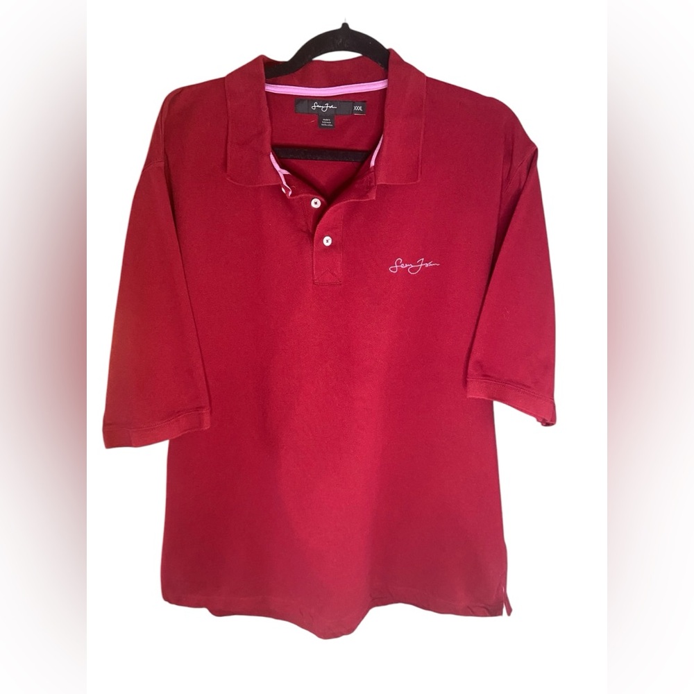 Menās Sean John Vtg polo shirt size XXXL, 3 button up front, shirt sleeve